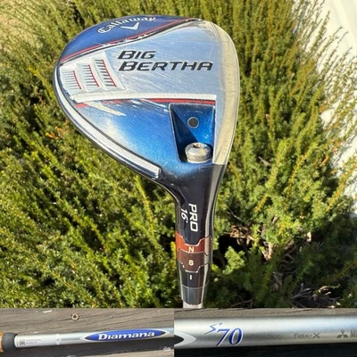 Madera de calle Callaway Big Bertha Pro edición Tour 16 4x4 Mitsubishi Diamana 70x Foto 1 de 4