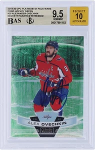 Alexander Ovechkin Capitals Signed 19-20 O-Pee-Chee Platinum #25 BAS 9.5/10 Card - Picture 1 of 1