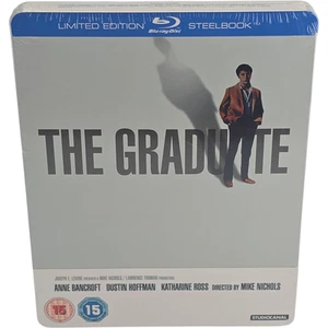 The Graduate Dustin Hoffman Steelbook Blu-Ray - Zavvi Exclusive Limited 2000 Ex - Picture 1 of 10
