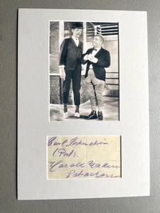 PAT & PATACHON (†) ORIGINAL firmado escote/Passepartout 21x30 autógrafo - Imagen 1 de 2