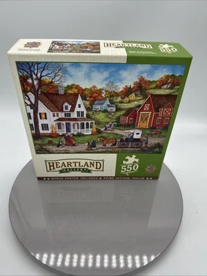 MasterPieces Heartland Dinner at Grandma's 550 Pc Puzzle 100% Complete (#2) - Image 1 of 3
