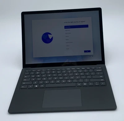 Microsoft Surface Laptop 3 1868 13" i5-1035G7 8GB DDR4 256GB SSD NEGRO Justo/FOTOS Foto 1 de 4