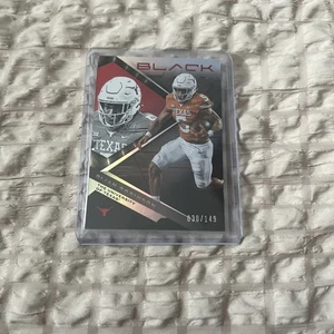 2023 Panini Chronicles Draft Picks Black Bijan Robinson #22 Red /149 (RC) - Bild 1 von 2