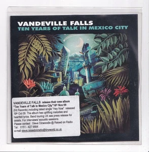 (LR587) Vandeville Falls, Ten Years Of Talk In Mexico City - 2009 DJ CD - Imagen 1 de 2