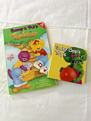 Barney Board Books - Baby Bop's Toys - Barney & BJ's Treehouse - Image 1 of 4