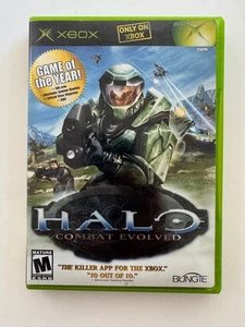 Halo: Combat Evolved X Box CIB Complete In Box! Foil Cover Edition - Picture 1 of 3