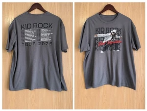 Kid Rock | Gr. XL | Bad Reputation Tour 2025 Band T-Shirt anthrazit grau - Bild 1 von 7