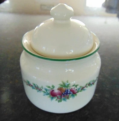Pfaltzgraff HOLIDAY JOY Sugar Bowl with Lid - Image 1 of 3