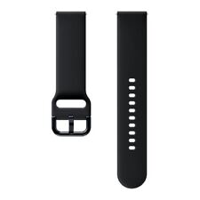 Genuine Samsung Active 2 40mm SM-R830 R820 Soft Sports Silicone Bands S/M Black