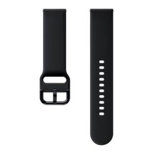 Genuine Samsung Active 2 40mm SM-R830 R820 Soft Sports Silicone Bands S/M Black - Picture 1 of 1