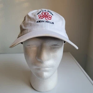 2017 US OPEN ERIN HILLS USGA White & Red Adjustable Golf Cap Hat Brooks Koepka - Picture 1 of 11