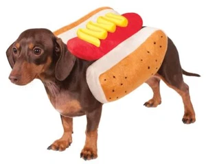 Hot Dog kleiner böser Hund Kostüm Rubine Haustierhandlung - Bild 1 von 2