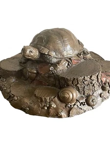 Carin Studio Tim Wolfe Tortuga de Bronce Círculo de Amigos #9136 - Imagen 1 de 8