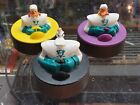 1996 The Mighty Ducks McDonalds Happy Meal Toy, Hockey Puck, Lot Of 3