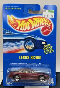 HOT WHEELS LEXUS SC400 COLLECTOR NO. 264 NEW PAINT STYLE - Picture 1 of 5