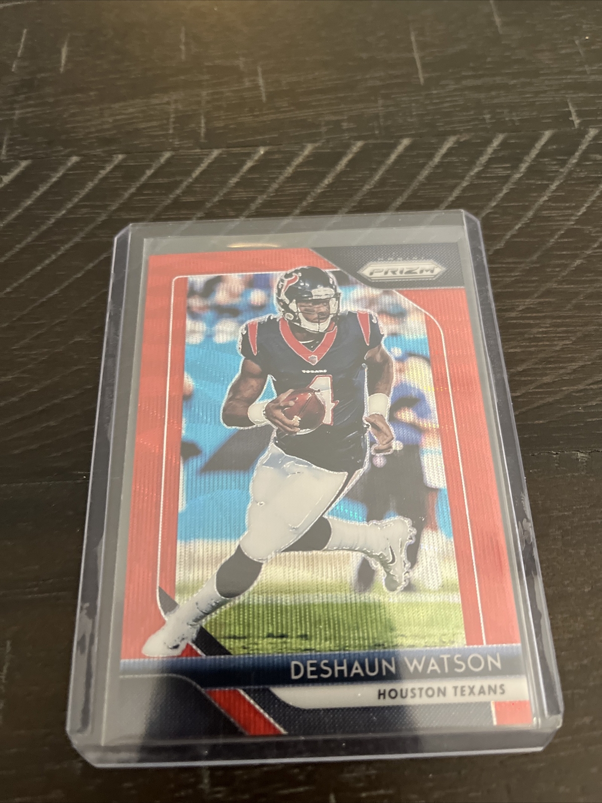 2018 prizm deshaun watson red wave /149