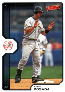 Jorge Posada C #220 Yankees 2002 Upper Deck Victory Baseball Card - Picture 1 of 2