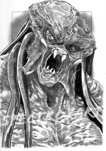 PREDATOR ORIGINAL ART "The Brute Predator" by Spectroxart - Picture 1 of 1