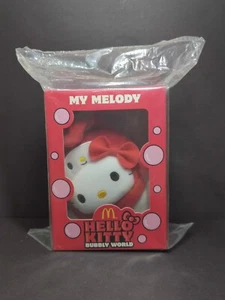 Neuwertig 2014 McDonald's Malaysia 6 Zoll Hello Kitty Bubbly World My Melody Plüschtier - Bild 1 von 6