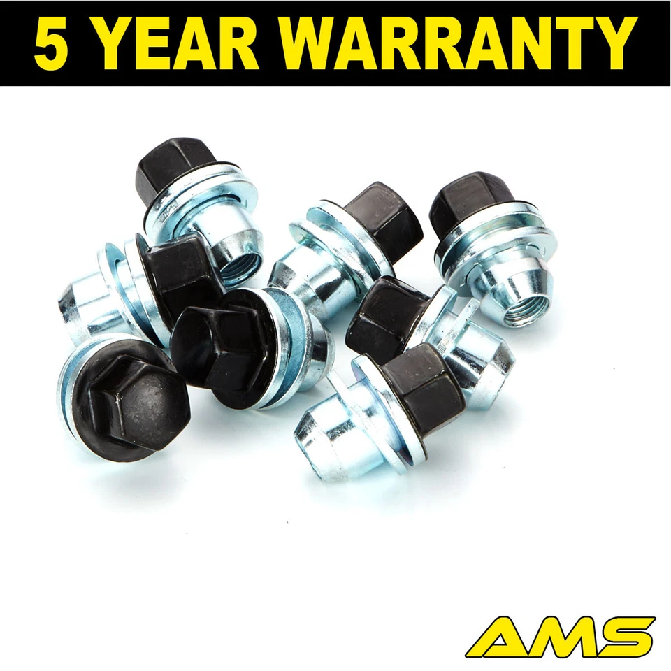 8x Tuerca de rueda tapa negra 22 mm hexagonal para Land Rover Range Rover Sport 3.0 2005-2013 Foto 1 de 1