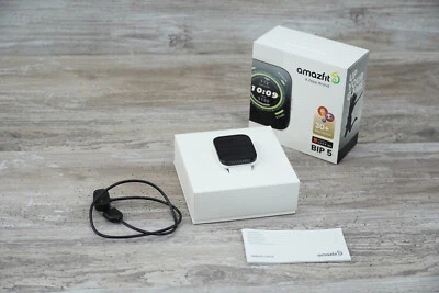 Amazfit  BIP 5 48mm Water Resistant Smartwatch Soft White, - Image 1 of 4