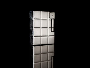 S.T. Dupont Line 1 Diamond Pocket Lighter ( SHIPS EMPTY WITHOUT FUEL ) - Picture 1 of 12