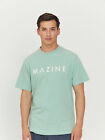 Mazine Herren T Shirt Hurry T Printshirt Logo Baumwollshirt Oberteil Rundhals