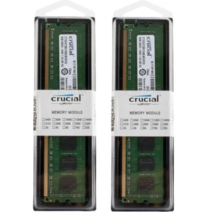 Crucial DDR3 1600MHz 16GB (8GBx2) PC3-12800 Desktop Memory RAM DIMM 240PIN - Picture 1 of 5