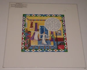 Peter Pan Limited Edition Print SUSAN LOY 10x10 Literary Calligraphy 587/4000 - Picture 1 of 2