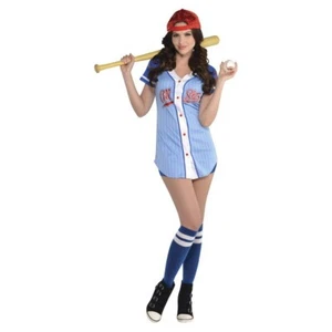 Baseball Babe Amscan Adult Costume - X- Large (14-16)- NWT - Bild 1 von 1