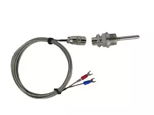 Detachable Temperature Sensors K Type Thermocouple with 1/2”NPT & Connector - Picture 1 of 4