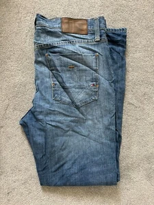 Vintage Tommy Hilifiger blaue Jeans 34W 30L - Bild 1 von 10