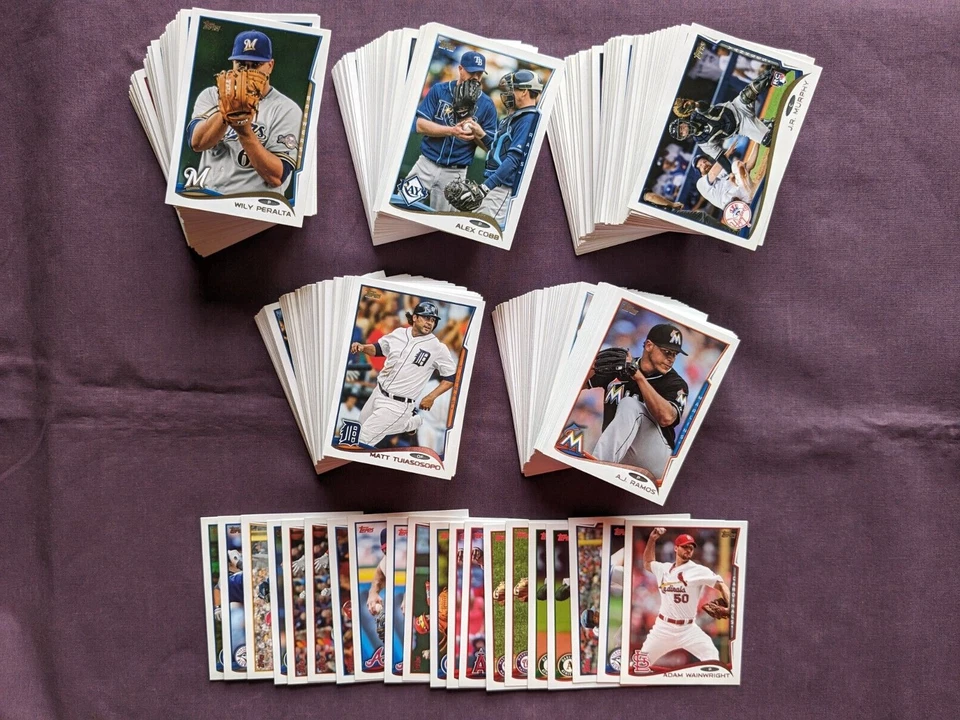 2014 Topps Mini Baseball Card #1 - #375  - - - Pick A Card - - - Complete a Set - Image 1 of 1