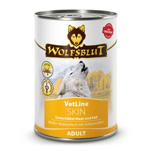 Wolfsblut VetLine Skin & Coat 6x395 g | Nassfutter für Hunde | Haut | Fell - Bild 1 von 1
