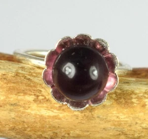 Schöner runder Design-Brautring 15,40 kt brasilianischer rosa Topas Edelstein Kugel - Bild 1 von 9