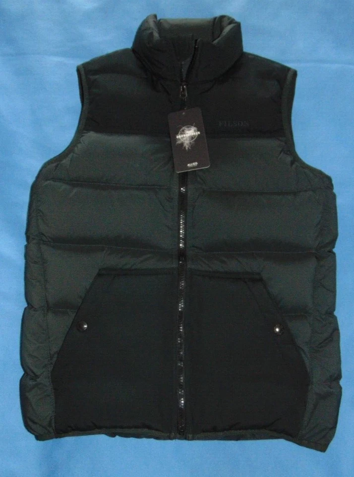 Filson Featherweight Down Vest 700 Fill Black Women’s Size Large |