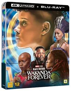 Black Panther: Wakanda Forever Steelbook 4K UHD + Blu Ray - Imagen 1 de 2