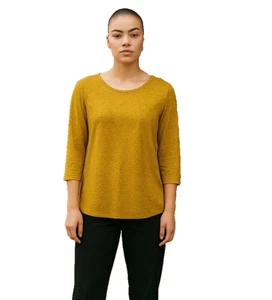 Simply Vera Wang Damen Bluse Gr. M grün Allover Blütenblatt Blumen Pullover transparent - Bild 1 von 12
