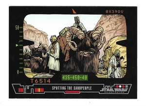2013 Topps Star Wars Illustrated: A New Hope #9 Spotting The Sandpeople (Neuwertig) - Bild 1 von 2