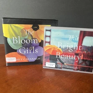 Lot: 2 Emily Maine Cavanagh Audio Book CD Set This Bright Beauty The Bloom Girls - Picture 1 of 5