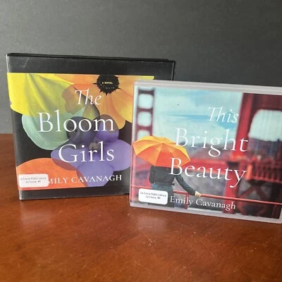 Lot: 2 Emily Maine Cavanagh Audio Book CD Set This Bright Beauty The Bloom Girls - Image 1 of 4