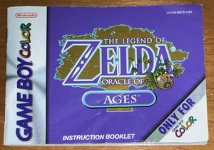 Zelda: Oracle Of Ages *Manual Only* Game Boy Color GBC - Picture 1 of 1