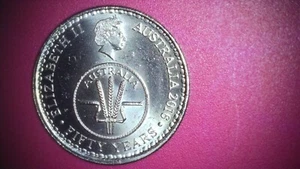 2016 UNCIRCULATED 10 CENT CHANGEOVER COIN 50 YEARS OF DECIMAL CURRENCY - Picture 1 of 2