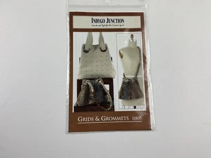 Indygo Junction Grids & Grommets Purse Sewing Pattern IJ805 Cross Bag - Picture 1 of 3