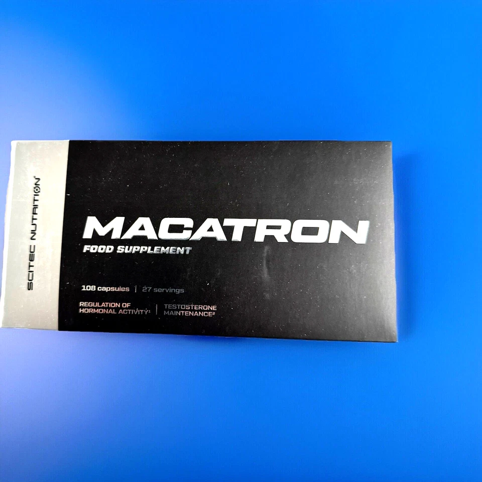 (198,89€/kg)Scitec Nutrition Macatron 108 Kapseln Testo Booster Testosteron - Bild 1 von 1