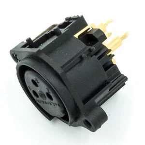 QSC CO-000204-GP XLR Female Input Connector - Picture 1 of 1