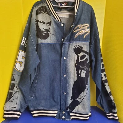 Chaqueta de mezclilla UNK NBA Signature Series Denver Nuggets Carmelo Anthony para hombre XL  Foto 1 de 4