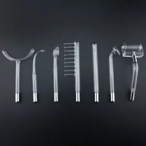 Hochfrequenz Elektrotherapie Elektroden Violetter Strahl Stab Massagegerät 7 Typ - Bild 1 von 25