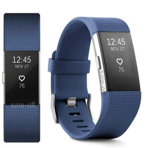 NEW  Charge 2 Blue Running motion detection(With S & L Sizes Wristband) - Picture 1 of 11