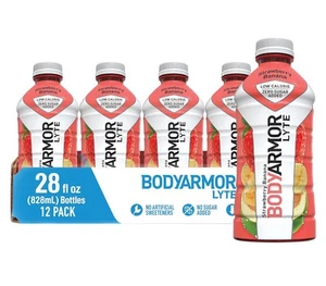BODYARMOR LYTE Sports Drink Low-Calorie 28 Ounce (Pack of 12)  - Picture 1 of 6